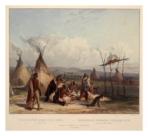 0044r- Incineracion funeraria de un jefe Sioux