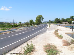 Amposta, carretera TV-3443a