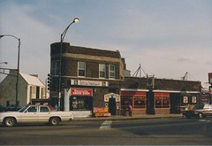 The southwest corner of South Archer and Kedzie Avenues. Chicago Illinois. June 1988. ( Gone.)