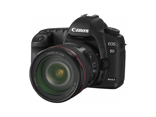 New Canon 5D Mark II, $2,700, 21.1 Megapixels, Full Frame Sensor, Anti Dust Technology, Shoots HD Video