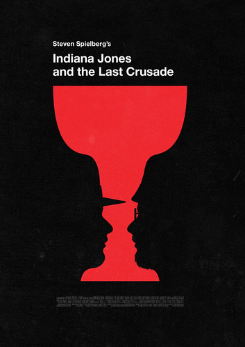 poster arte película Indiana Jones y la Última Cruzada