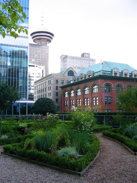 roof garden of the fairmont hotel