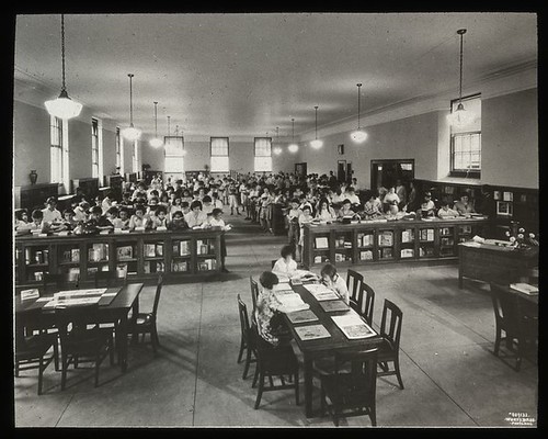 Work with schools : class visit, showing one half of large r...