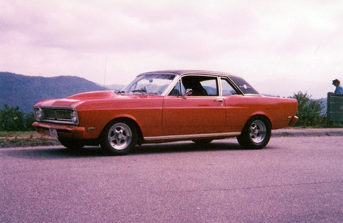 1969 Ford Falcon Futura Sports Coupe Blue Ridge Parkway Asheville NC