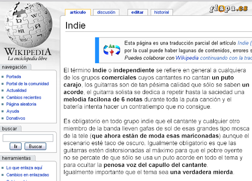 wiki indie