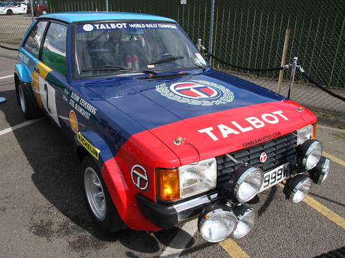 Talbot Sunbeam Lotus Group 2 World Championship rally car