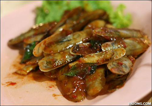 kam heong bamboo clams