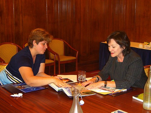 Anita and Joan Ruddock, Minister for Energy and Climate Change