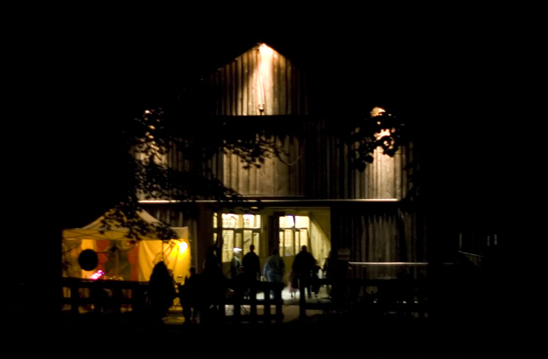 Farm House at Night