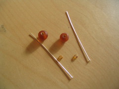 Supplies for making stitch-markers