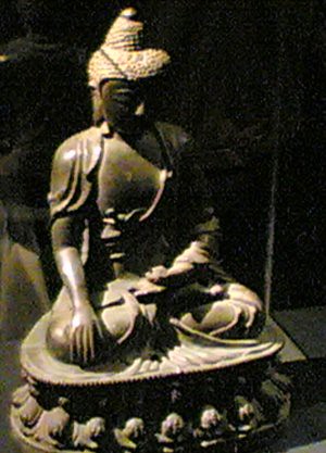 Una statua di probabile origine cinese