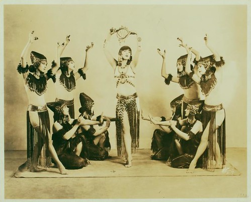 Ruth St. Denis and Denishawn Dancers in Ishtar of the Seven ...