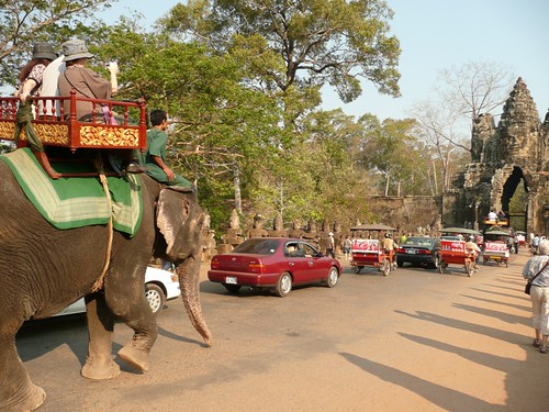 Angkor Wat Traffic