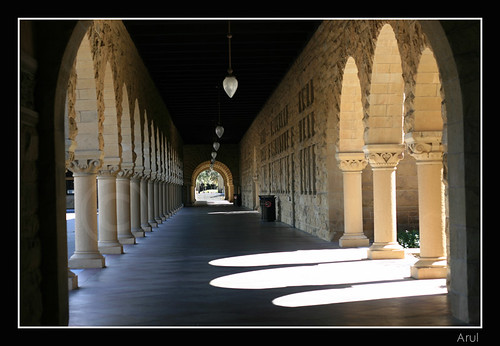 Hallways of Stanford University (by Arul Jegadish)