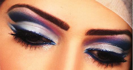 arab make up style by ♥ سكينه ♥.