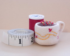 Hermione's Tea Cup Mini Pin Cushion