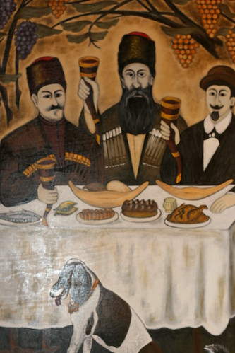 Copy Of Pirosmani In A Restaurant In Poland (Wroclaw)