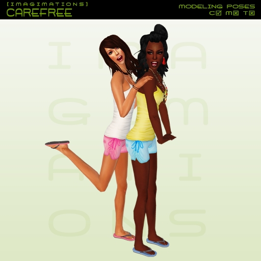 Imagimations - Friends Set - Carefree (Modeling Poses)
