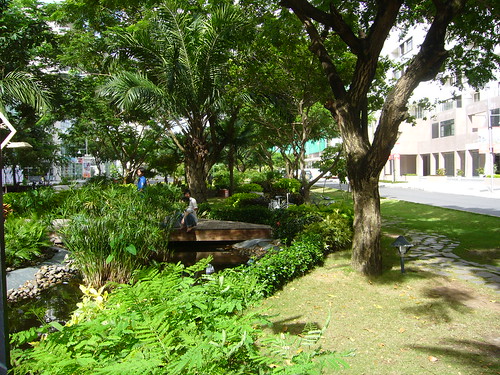 Water garden at Garden Plaza, Phu My Hung