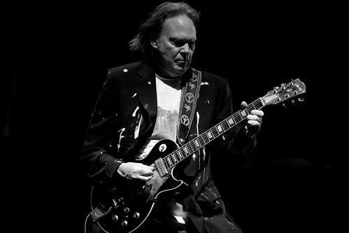  Neil Young at Key Arena by Laura Musselman 