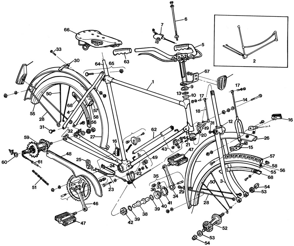 Rod Brake or Stirrup Brake Types and Manuals - Bike Forums