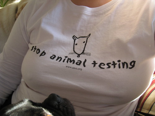 stop animal testing pictures. Stop Animal Testing T-Shirt
