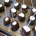 Jumbo marshmallows dipped in yummy dark chocolate