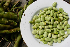 Broad beans, shelled
