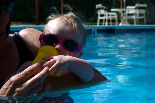 Bridget's First "Swim"