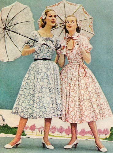 1950's fashion by EleganceisRefusal..