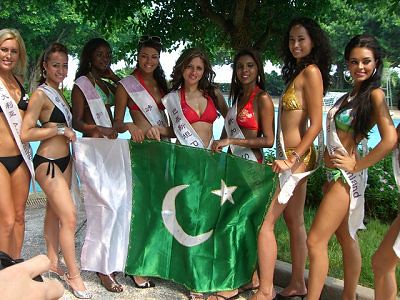 First Miss Pakistan Bikini - Mariyah Moten