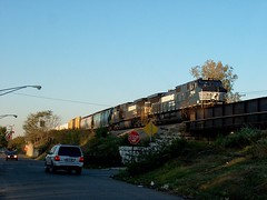 Southbound Norfolk Southern transfer train. Chicago Illinois. October 2006.