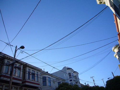 hanging wires