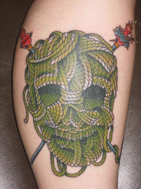 knitting tattoo