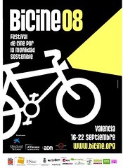 bicine08, festival de cine por la movilidad sostenible. Valencia (España)