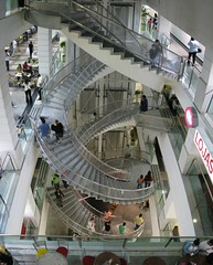 Shopping Tijuca escada stairs Rio de Janeiro