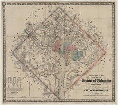 Original map of the District of Columbia