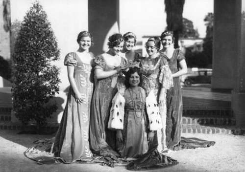 Rose Queen and her Court, 1931