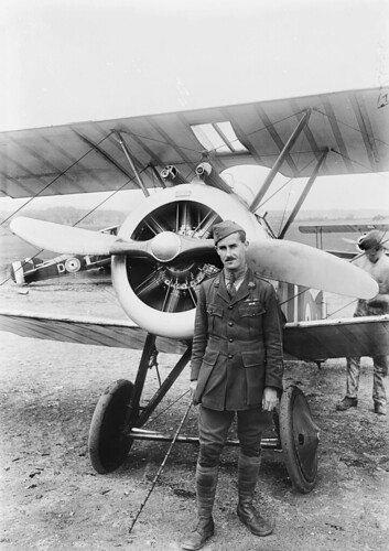 Warbird picture - Portrait of Major Wilfred Ashton McCloughry MC - Sopwith Camel Pilot