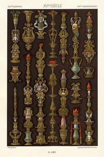 021-Ornamentos policromados siglo XVI-Das polychrome Ornament…1875