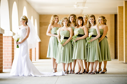 Merritt and her bridesmaids