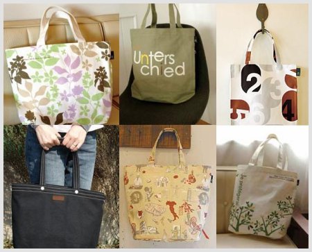 Rootote Canvas Tote Bags