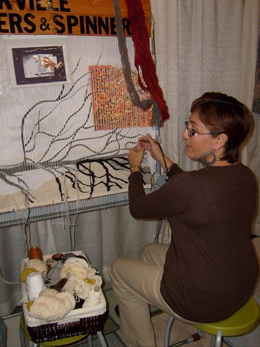 Oakville Weavers and Spinners Guild Booth