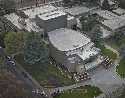 "Aerial Photo" "Modesto Junior College" MJC "East Campus" "Performing Arts Center"