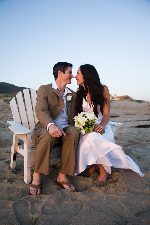 On The Beach [a wedding]