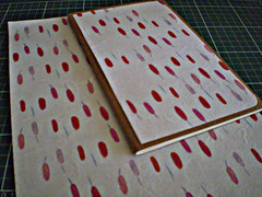 moleskine notebook with my own decoration paper
