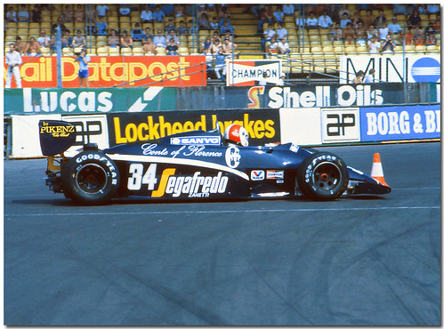 Johnny Cecotto Theodore N183 F1 1983 British GP Silverstone
