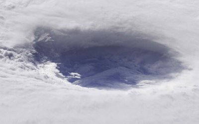 hurricane ike from space