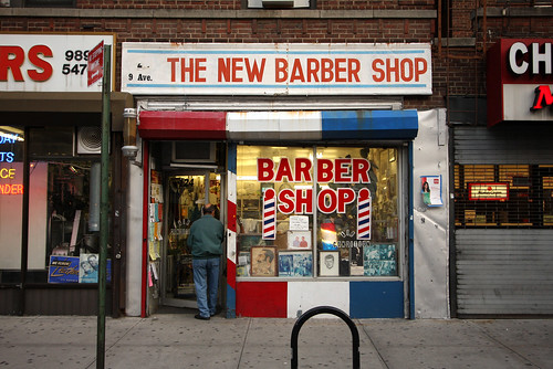 The not at all new barber shop