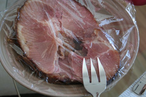 Christmas dinner: Honeybaked Ham